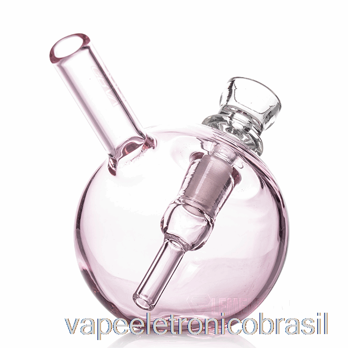 Vape Recarregável Grav Esférico Pocket Bubbler Rosa